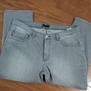 Lees Easy Fit Gray Jeans Size 14